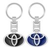 Portachiavi in Lega Metallica con Logo Auto Emblema Auto Portachiavi Accessori Per Toyota GR Yaris Prius Corolla Auris Camry RAV4 Avalon Avensis