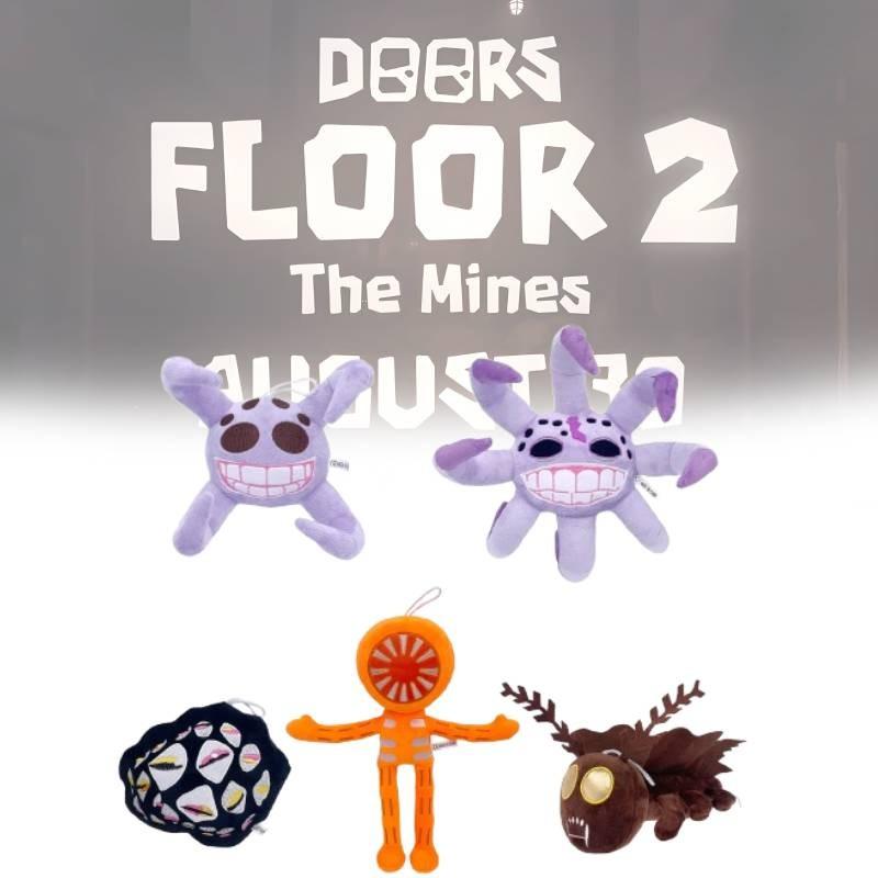 Adorable Doors Floor2 Moth Plush Toy For Gaming Enthusiasts Soft And Colorful