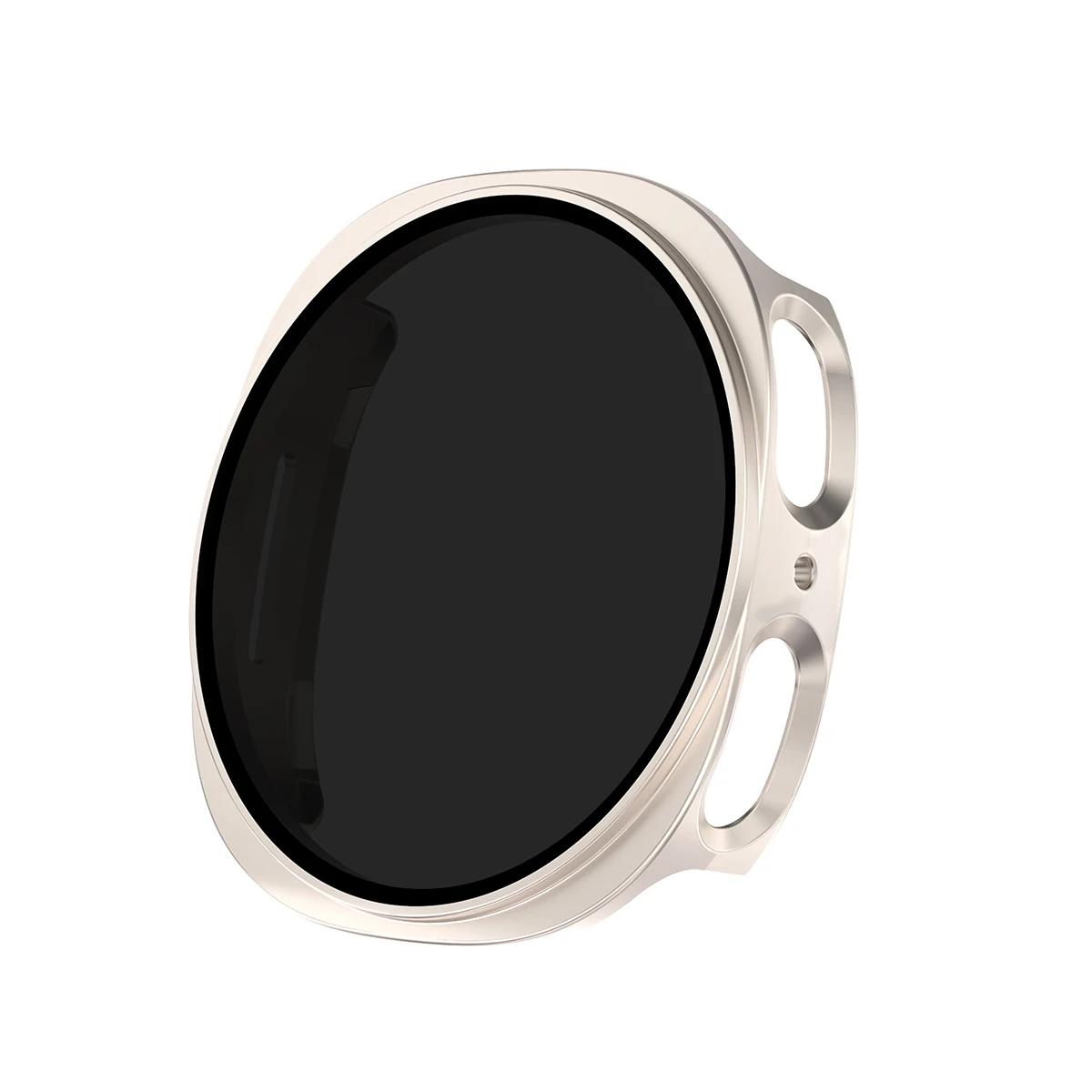 

Защитная пленка+Чехол из ПК для Samsung Galaxy Watch 8 40 мм 44 мм Защитное стекло для экрана Чехол-бампер для Galaxy Watch 8 for galaxy 8 40mm