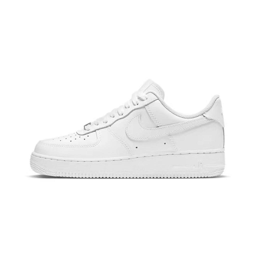 Nike Air Force 1 Slip Resistant Cushioning Abrasion Resistant Low top Skateboard Shoes Men's Green CW2288-111(Team147-)