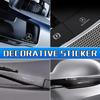 emblem Auto Decor Decals Car Window Wiper Stickers for MERCEDES BENZ AMG W203 W204 W205 W209 W210 W211 W212 W176 W166 W163 W221 OX6
