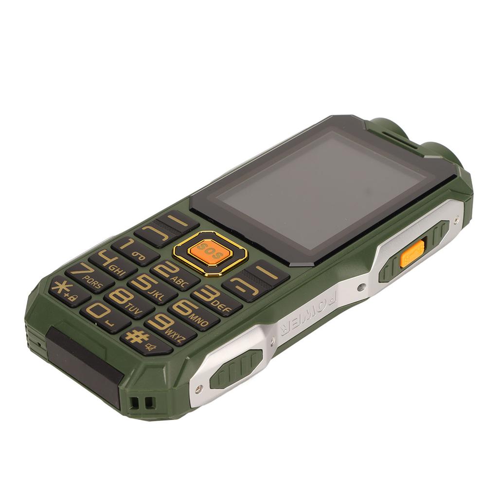 Senior Cellphone 2G 2.6in Ultrathin 16800mAh High Volume Elderly Mobile Phone With Charging Line for Calling