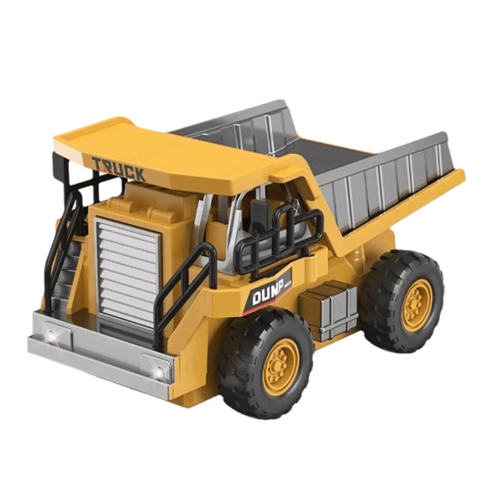 Zinc Zinc Alloy Material Mini Excavator Toy 1:64 Scale Engineering Vehicle Toy New Dump Truck Toy Collectors