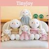 Wear Gauzy Skirt Rabbit Plush Toy Stuffed Animal Doll Decorations Gift Kids
