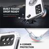 Coque pour Xiaomi Redmi 14C, Silicone Transparent avec Support Rotatif - EFConnection