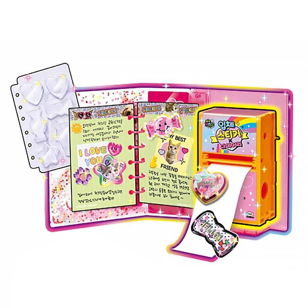 [Mimi World Official] 3D-Aufkleber, beliebte koreanische Charakterspielzeuge