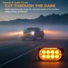 12V-24V Fog Lights LED Work Light Flood Light Off-Road Car External Lights White 8 SMD LED Indicator Light Tail Rear Lamps