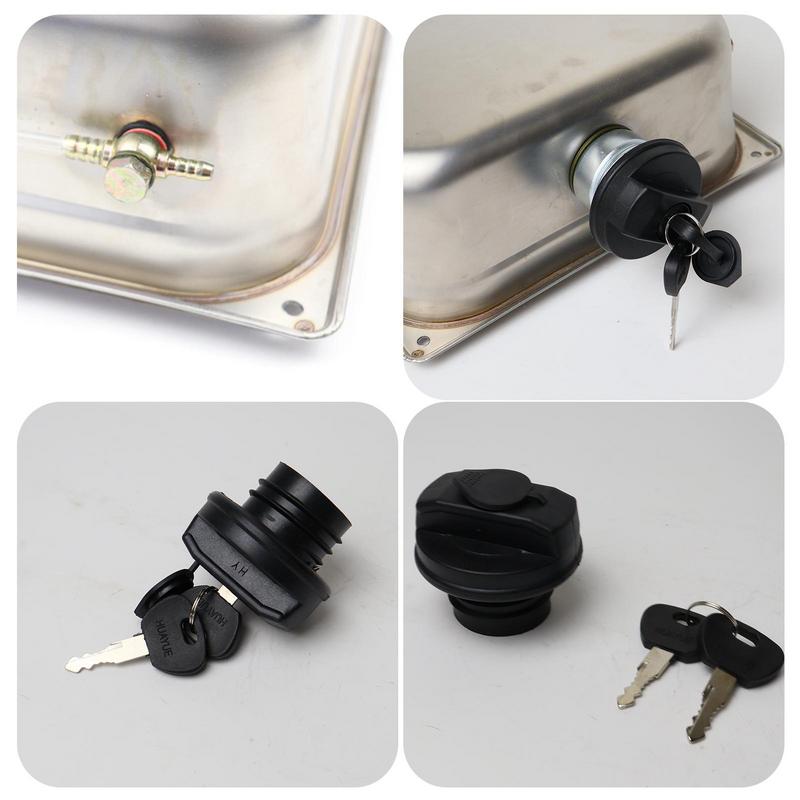 Car Parking Heater Engines Fuel Tank 7L Stainless Steel Fuel Petrol Tank Oil Pot Auto Air Diesel Parking Heater Gasoline Tank