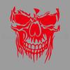 Evil Fanged Skull Creative&funny Stickers for Cartoon Fans&lover,high Quality for Car Trucks Motorcycles &laptops