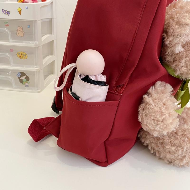 Cute student backpack leisure sports new plush toy backpack fashion trend large capacity travel backpack school bag