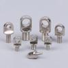 Set 3 Bucăți Piulițe cu Știft și Șuruburi cu Ochi de Ridicare din Alamă cu Gaură M3/M4/M5/M6/M8/M10 Set Șuruburi Ochi de Ridicare din Cupru Accesorii Hardware