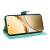 For Vivo V50 5G Wallet Case Floral Butterfly Imprinted Leather Phone Cover Stand -  Green
