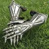 Medieval Nazgul Gauntlet Armor Gloves  Handcrafted Steel Crusader Cosplay