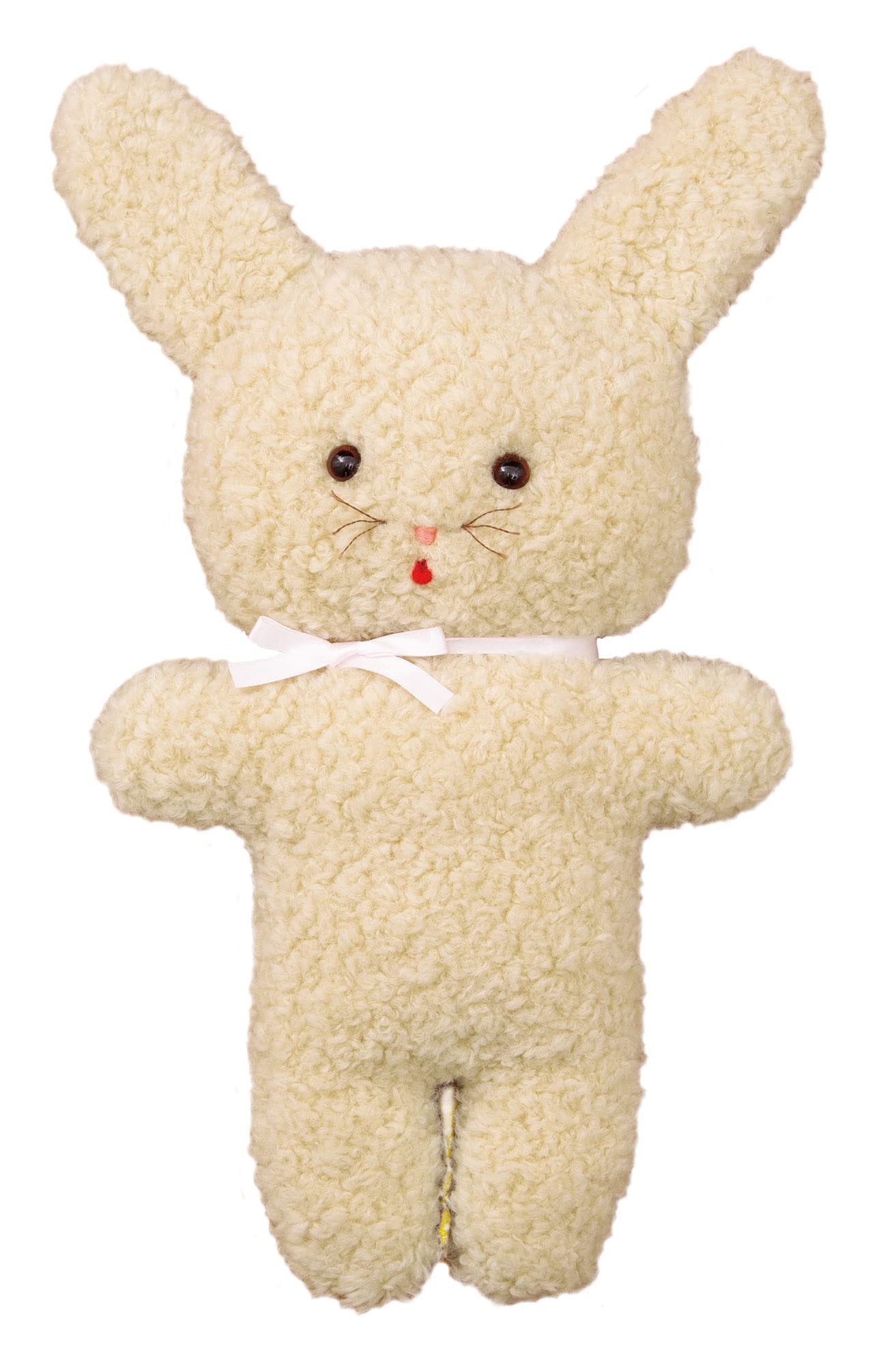 

Hamanaka Handmade Kit Fluffy Dress-up Plush Toy Humu Usachan H481-500 Beige