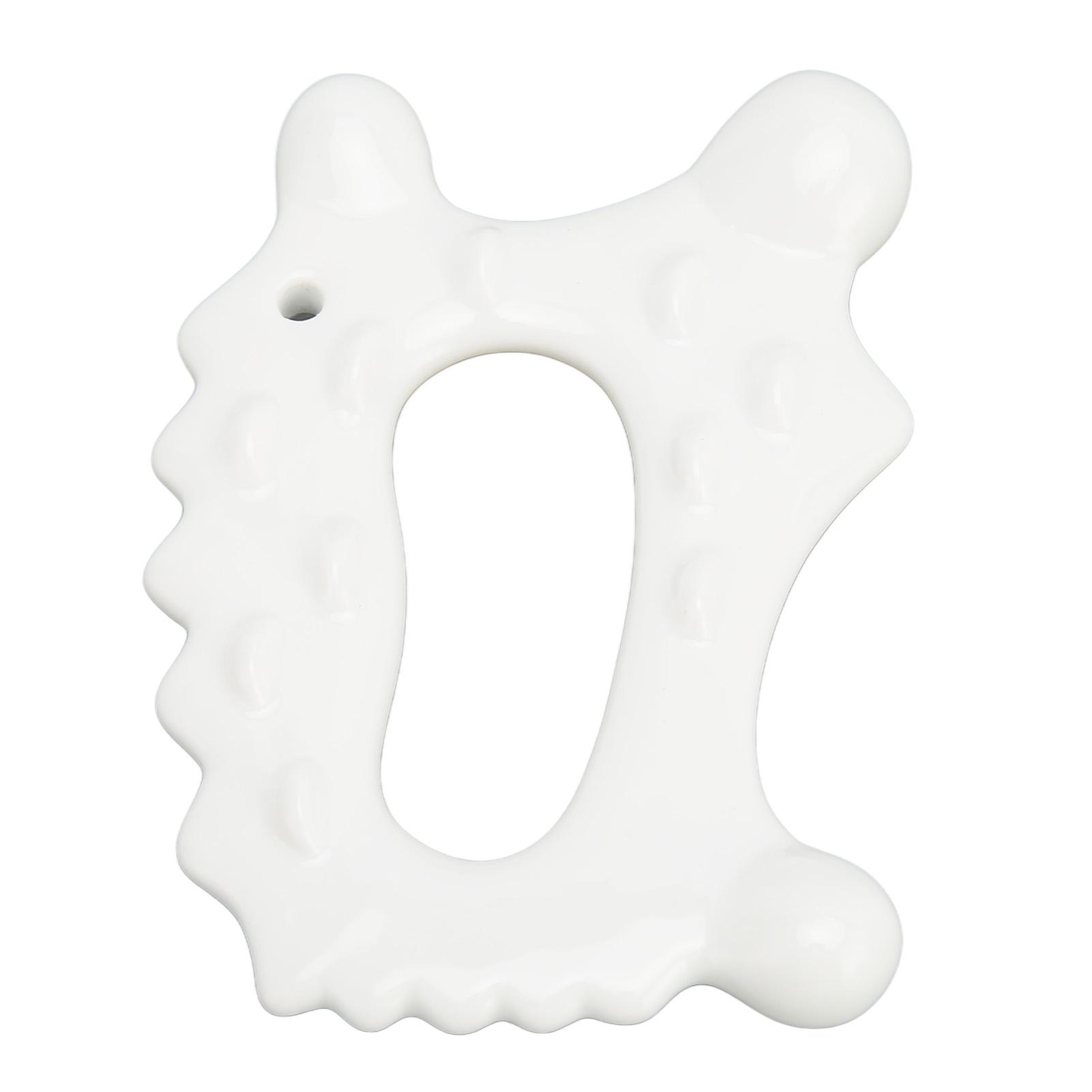 

Керамическая доска Гуа Ша для кожи Удаление целлюлита Расслабление мышц Инструмент для скребкового массажа лица и тела