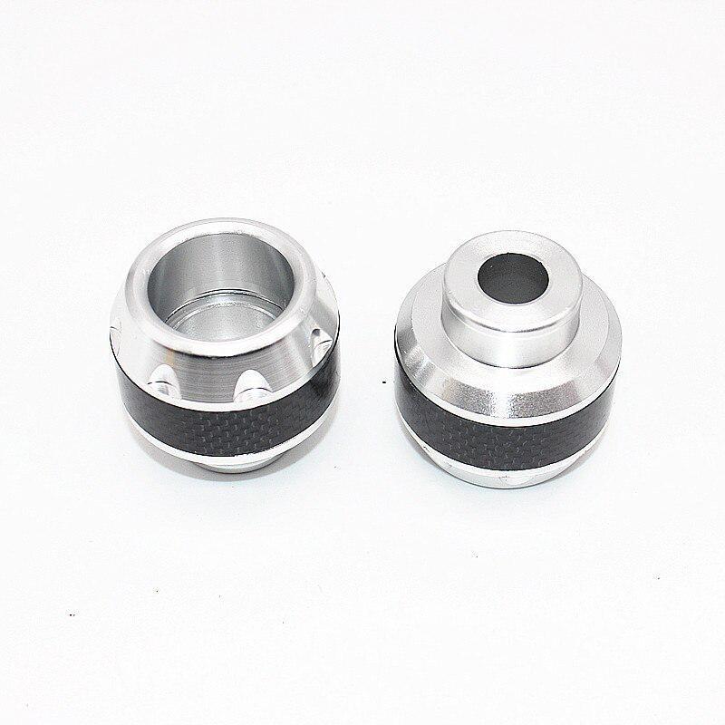2Pcs Universal Aluminum Alloy Motorcycles Falling Protector Explosion-proof Front Fork Cups Sliders Crash Moto Safty Accessories