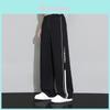 Spring Autumn Casual Pants For Men With Cotton Material And Letter Print For Teenagers