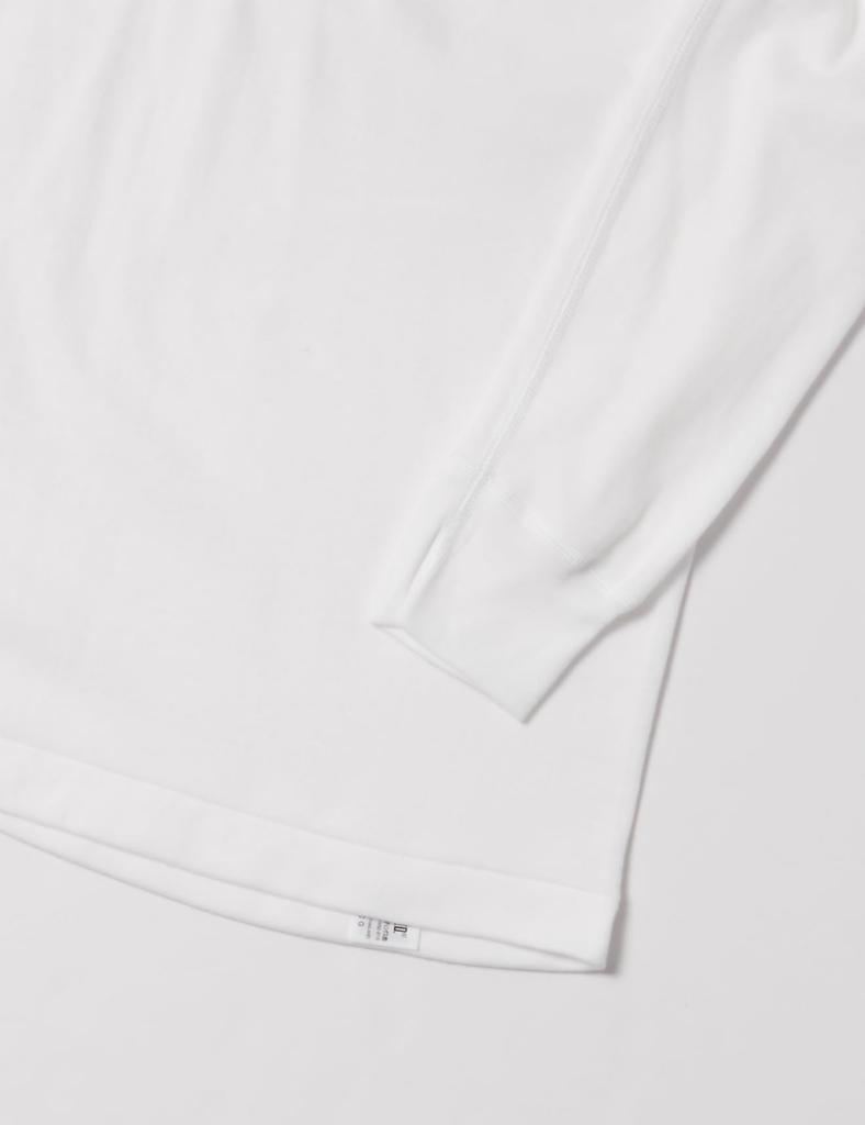 Warm Smooth Long White B.V.D. Men's Undershirt, Fleece-Lined, V-Neck, Sleeve,