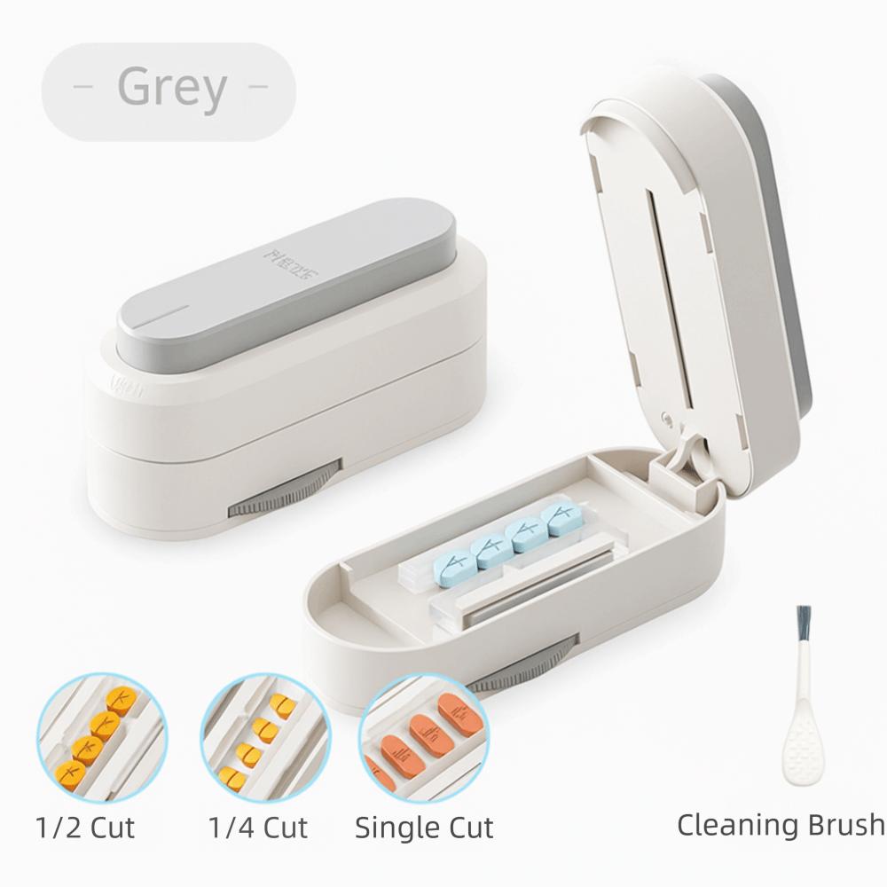 Drug Tablet Pill Cutter Adjustable Quartering Pill Divider  for Small or Large Pills