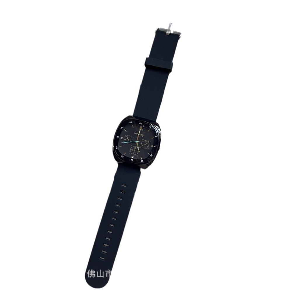 Lässige Uhr für männliche und weibliche Schüler, Mittelschüler, einfache Persönlichkeit, Paar, Silikon-Quarz-Uhr