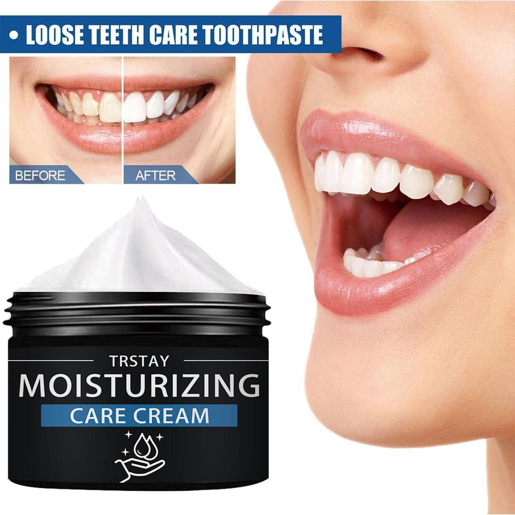 TRSTAY Toothpaste Tooth Color Correction, Smoke Removal, Stains Removal, Brightening, and Whitening Toothpaste Deep Cleaning, Protecting Teeth Health
