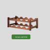 Pabey 2-Tier Desktop Wine Rack (Holds 8 Bottles)