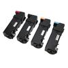 4PCS Toner Cartridge 4 Color Toner Cartridge Replenishment Set Suitable for Xerox Phaser 6125