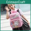 Cute Cartoon Hard Shell School Backpack For Kids Unisex Nylon Lightweight