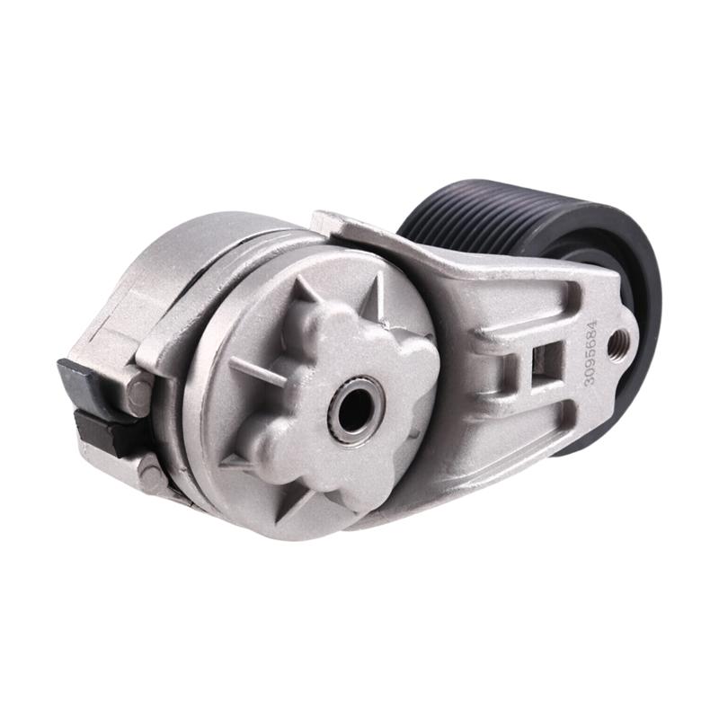 Precise 3095684 Engine Belt Pulley Tensioner For Cummins NT855 N14 Cummins Engine Parts Silver  Black