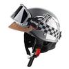 Cycking Japanese Vintage Half Helmet Open Motorcycle Helmet Scooter Skateboarding