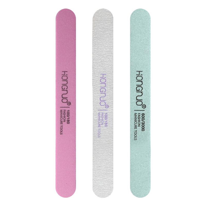 Nail File & Buffer Set: Double-Sided Grinding & Polishing Tool