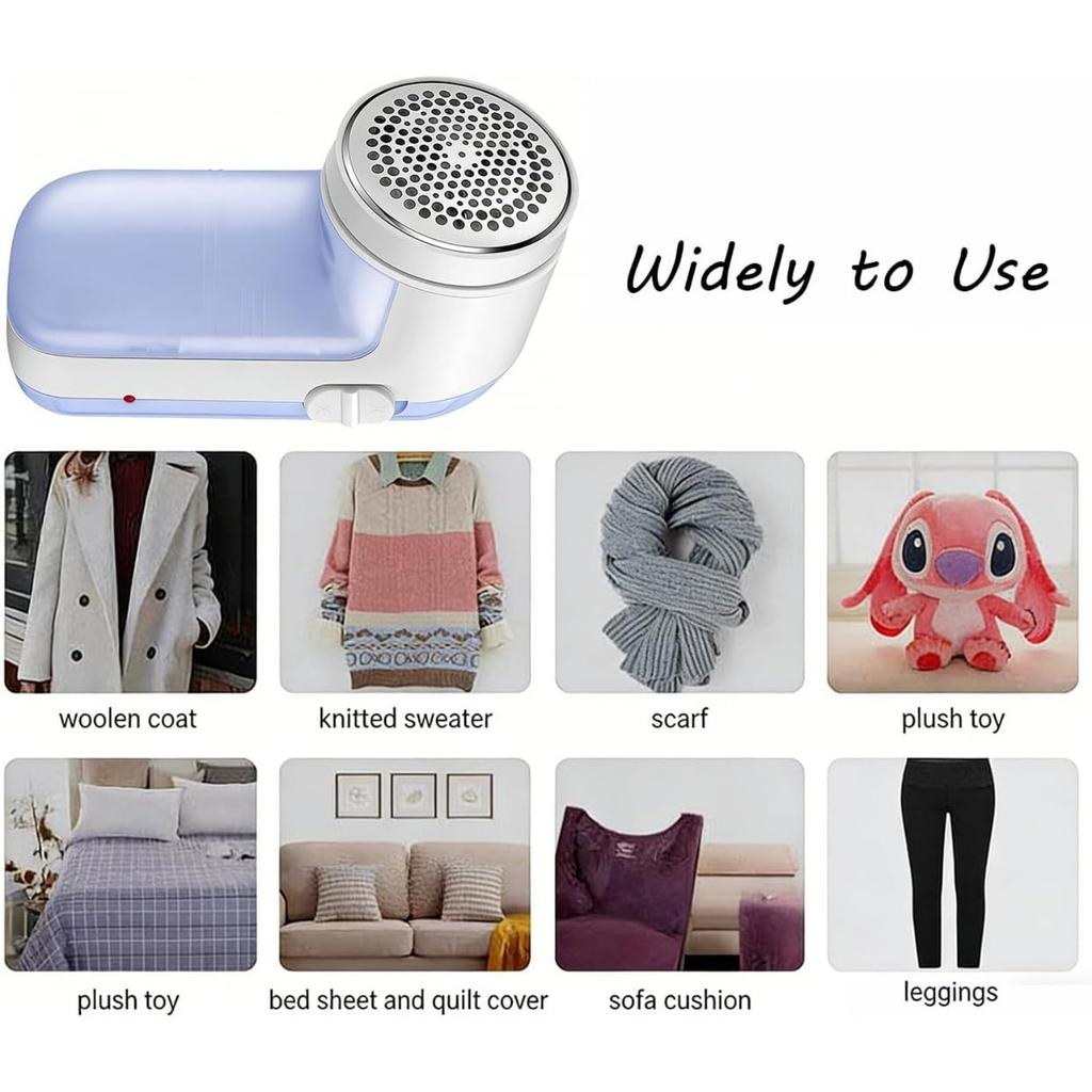 Fabric Shaver Lint Remover Electric Sweater Defuzzer for Clothes Bedding Couch Fuzz Lint Balls Bobbles