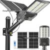 Leistungsstarke Solar-Gartenleuchte für den Außenbereich - Superhell, Weitwinkel-Straßenlaterne