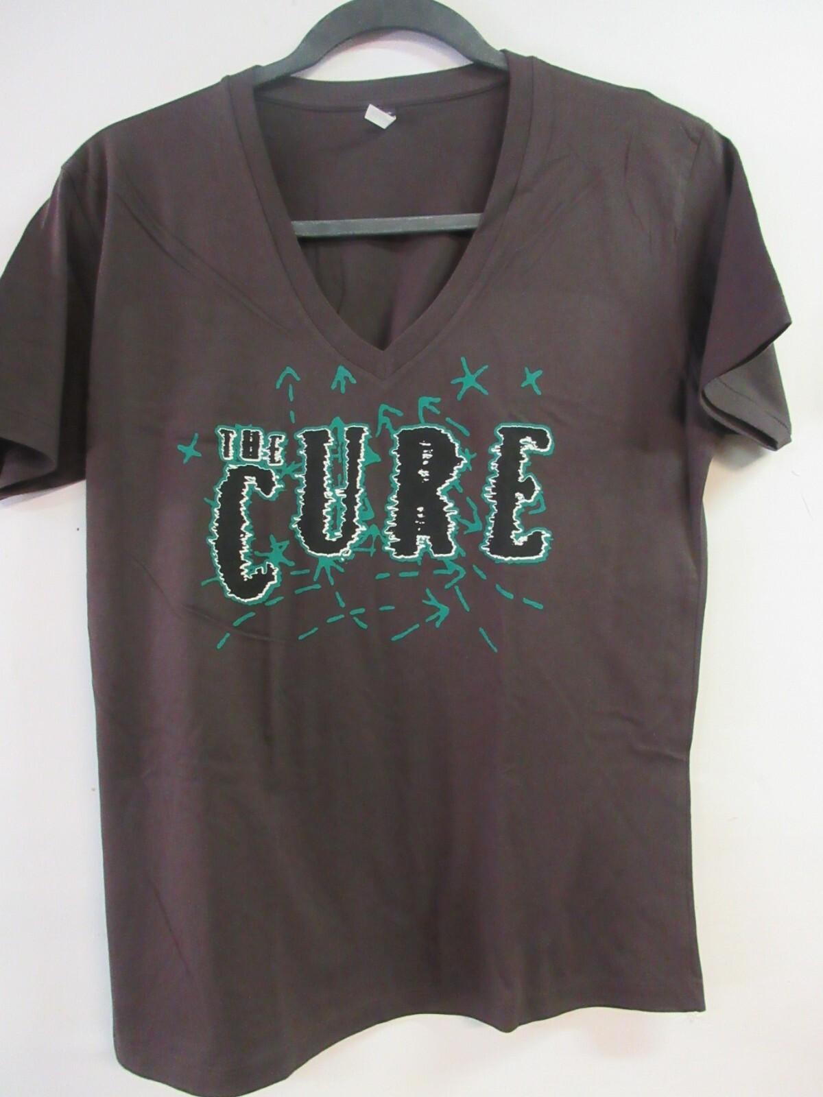 

THE CURE OFFICIAL MERCH DREAM LP BAND MUSIC V-NECK WOMENS EXTRA LARGE Unisex T-Shirt XXXXL