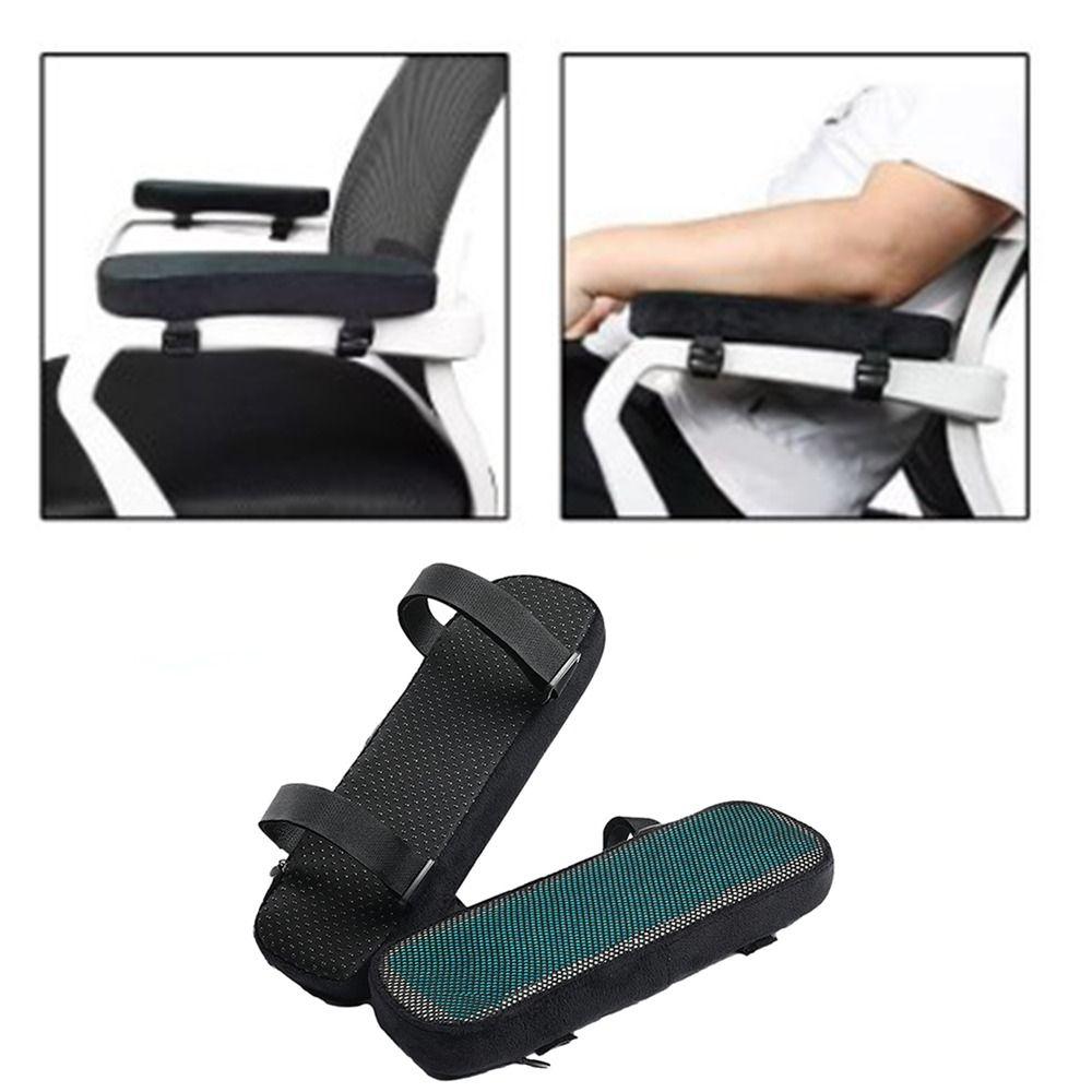 2 Stück Ruhepolster Stuhl Ellbogenkissen Pad Weiche Armlehnenpolster Stuhl Armlehnenpolster Bürostuhl