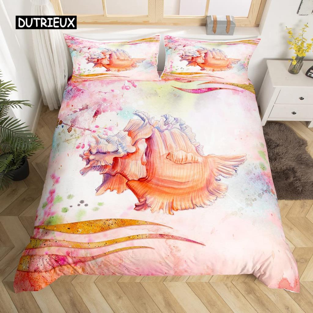 

3D Пододеяльник Осьминог Морская Черепаха Ретро Парусник Краб Рептилия Комплект Постельного Белья Морской Средиземноморский Стиль Пододеяльник Медуза EU single(135x200cm)