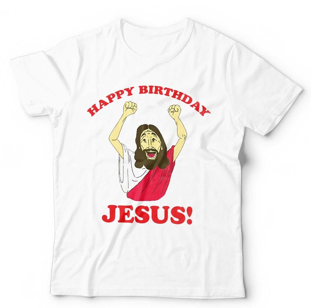 Christmas Jesus T Shirt Unisex and Kids Funny Happy Birthday Xmas Festive Holiday