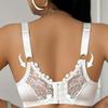 Big Chest Small Fashionable Shiny Pattern Pure Desire Underwear Lace Fat Girl Large Size Bra