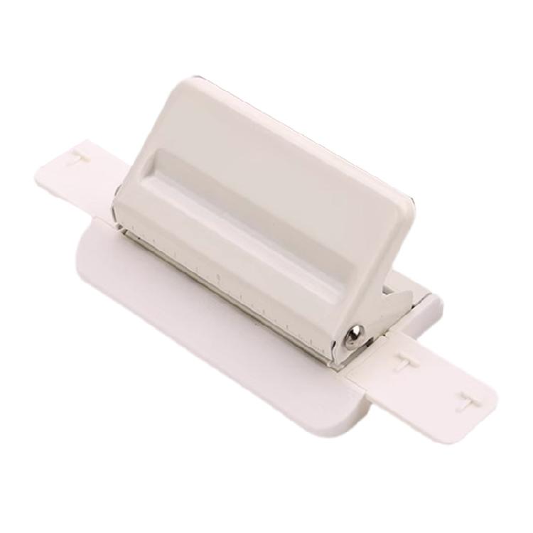 

Portable 4 Holes Punch Punching Machine Paper Punch Paper Puncher Manual Hole Punch Desktop Hole Puncher белый