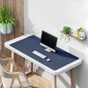 70x35cm Large Size Office Home Desk Protector Mat Royal Blue Mouse Pad PU Leather Suede Waterproof Keyboard Pad Gaming Mousepad