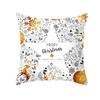 White Christmas Pillow Case Cute Santa Claus Elk   Cover Winter Snowflake Decorative Cases