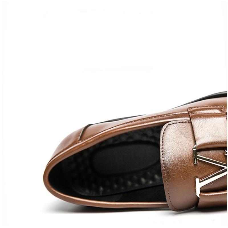 High Quality Men Loafers Shoes Man Fashion Comfy Slip-on Drive Moccasins Footwear Male Brand Leather Boat Shoes Men Casual Shoes