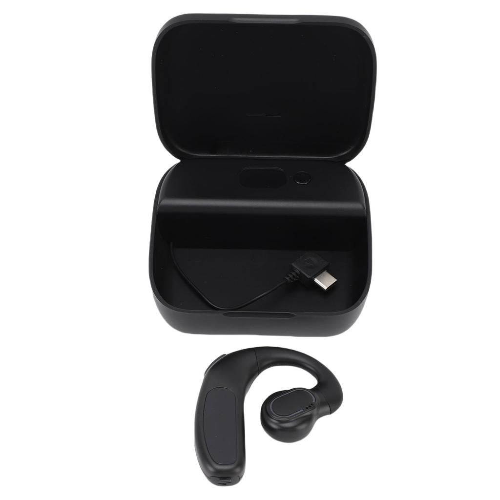 Ohrhörer 180° drehbar Regendicht Bluetooth 5.5 Digitalanzeige Ohrbügel Kabellose Ohrhörer Blueto