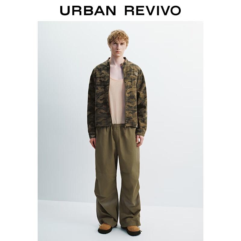 UR Men's Retro Flowing Camouflage Casual Jacket