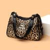 Women's Small Square Bag Leopard Zebra Print Commuter Crossbody Bag Mother Bag