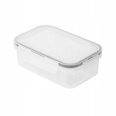 Rectangular Plastic Food Container With Lid, Airtight, 450Ml, 1 Pc.