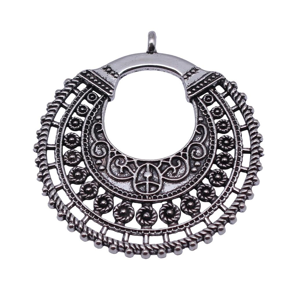 Flowers Of Life Charms Vintage Alloy Pendants For Nature Inspired Jewelry Making