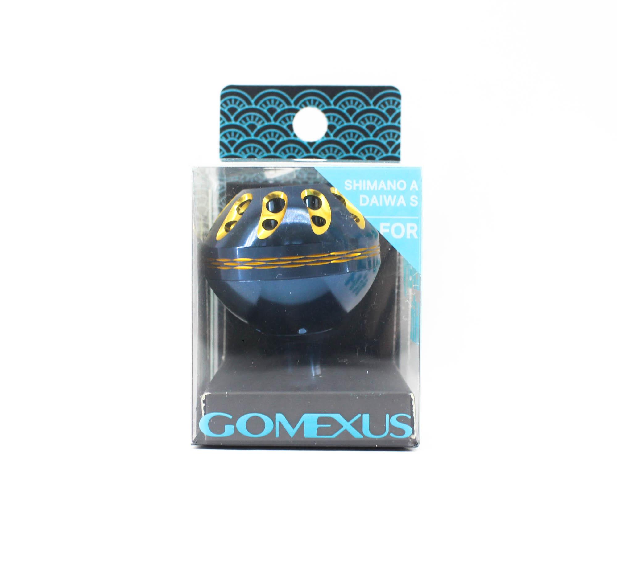 

Gomexus A38BNBNGD-G Ручка Alu Blue Gold 38 мм Shimano A, Daiwa S (6774)