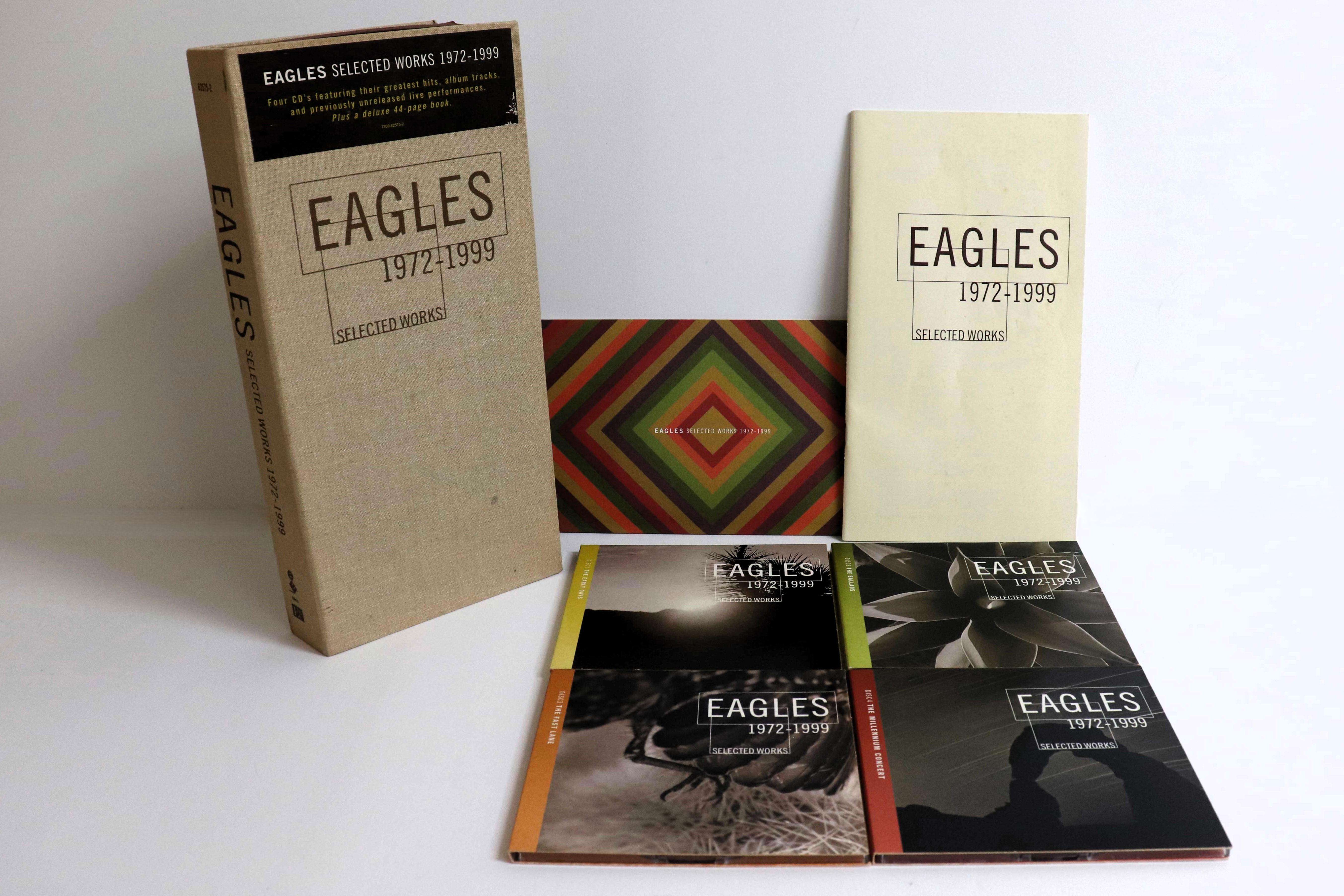 

CD EAGLES - Selected Works 1972-1999 AMCY6181 ELEKTRA 2000 Japan Rock Used