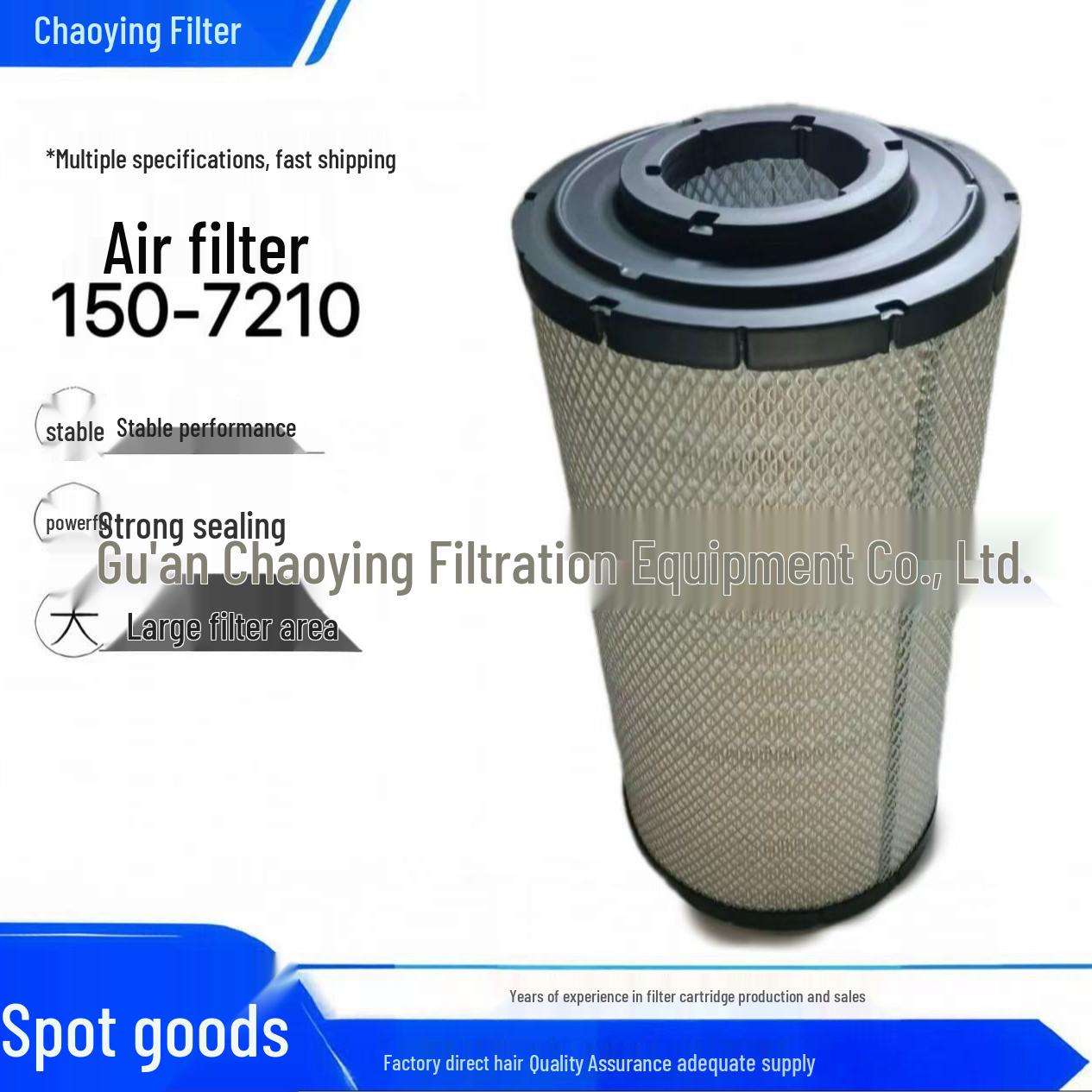 

Modern Excavator Air Filter Element for PC200-8TH